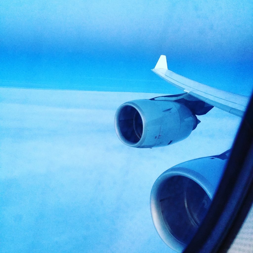 Turbine über den Wolken