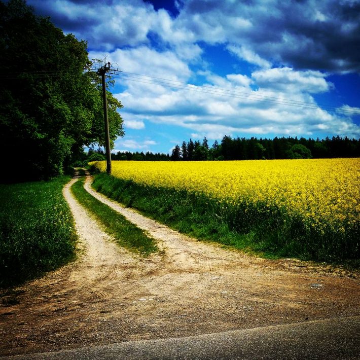 Unterwegs zum tanken